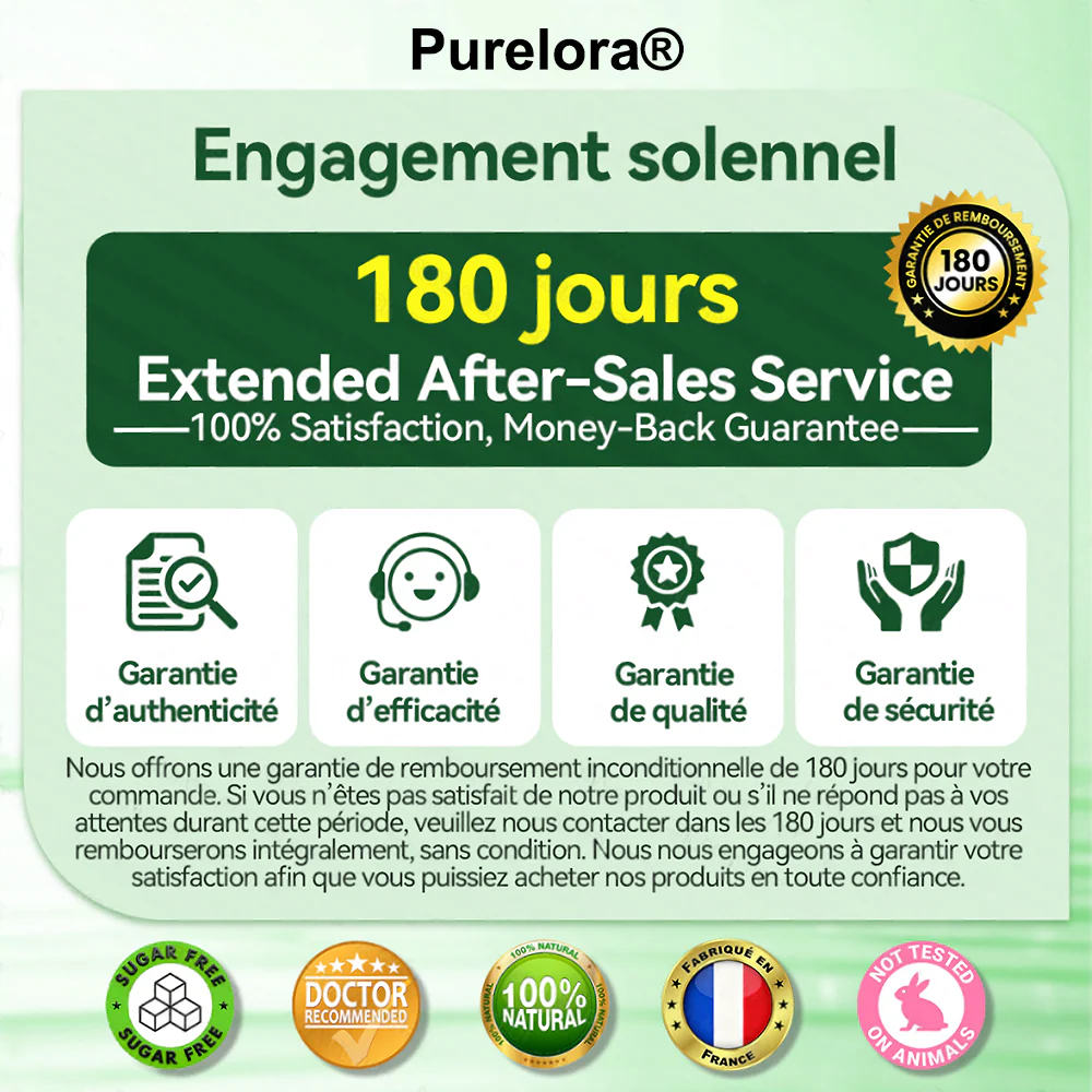 [Magasin officiel phare] 🌷 | Purelora® Moringa · Berbérine × NAD+ 10-en-1 Patch Nano-Aiguilles Avancé 🇫🇷 | 𝘽𝙖𝙠𝙚𝙙 𝙗𝙮 𝙨𝙘𝙞𝙚𝙣𝙘𝙚 | Formule 10-en-1 | Résultats en 7 jours ⏳ - Image 8