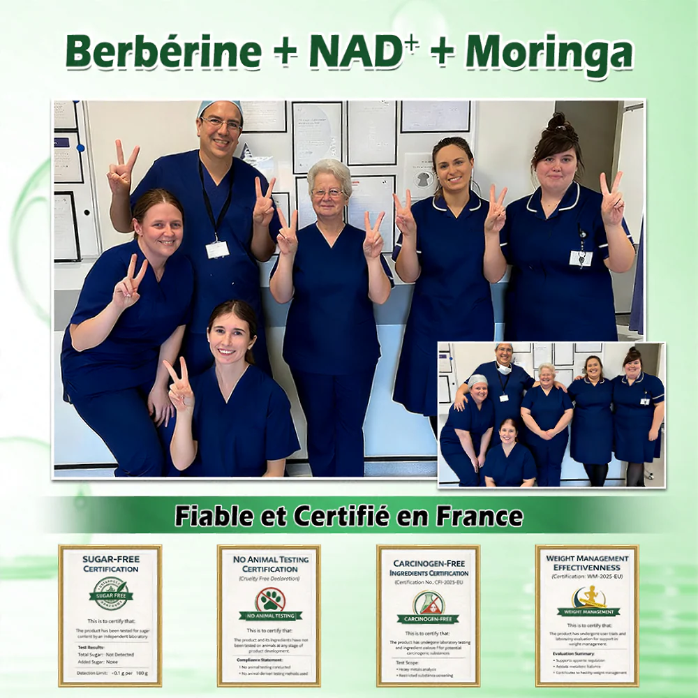 [Magasin officiel phare] 🌷 | Purelora® Moringa · Berbérine × NAD+ 10-en-1 Patch Nano-Aiguilles Avancé 🇫🇷 | 𝘽𝙖𝙠𝙚𝙙 𝙗𝙮 𝙨𝙘𝙞𝙚𝙣𝙘𝙚 | Formule 10-en-1 | Résultats en 7 jours ⏳ - Image 9