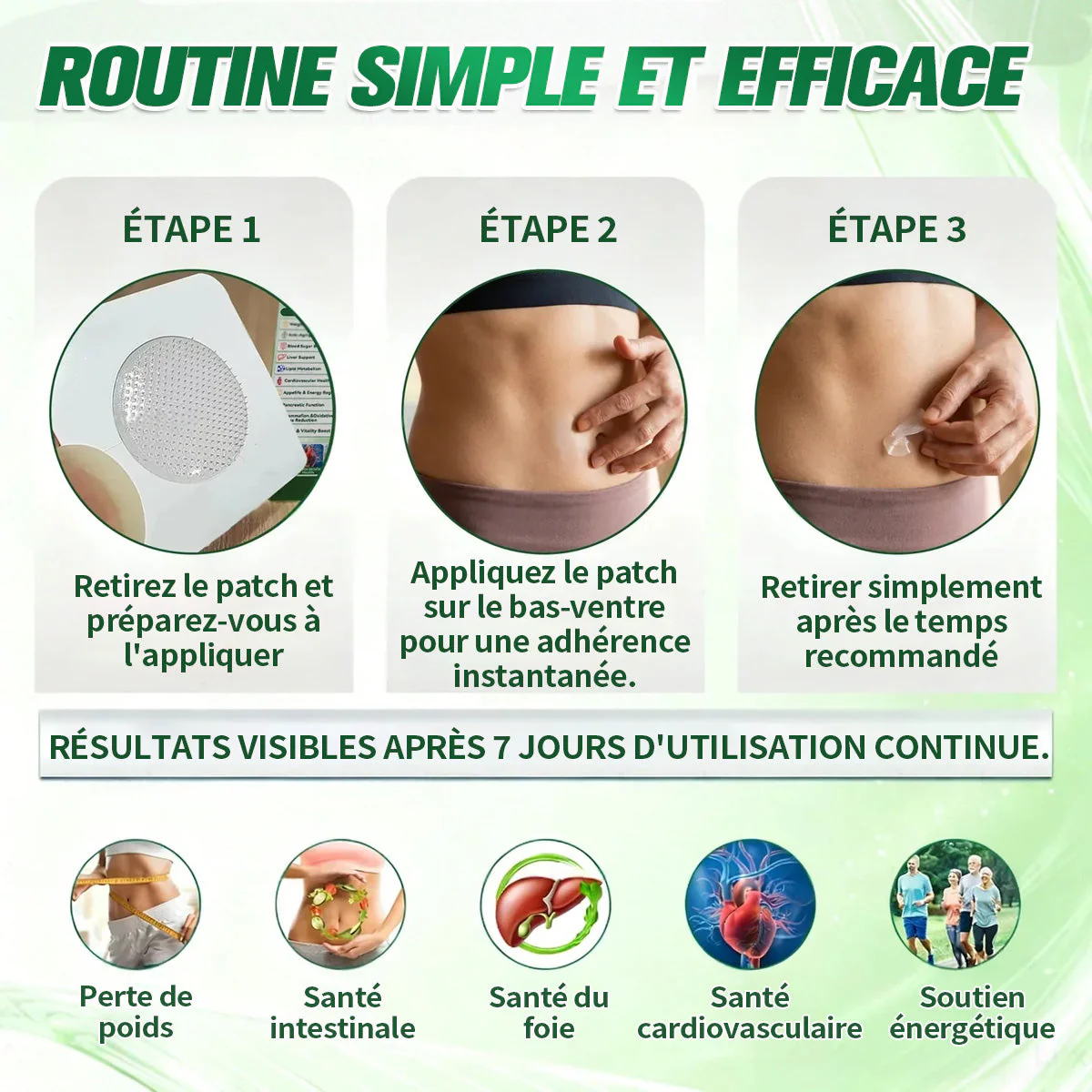 【👑 Nouvelle formule améliorée】𝑷𝒖𝒓𝒆𝒍𝒐𝒓𝒂® 𝑨𝑪𝑽 × 𝑬𝑮𝑪𝑮 𝟏𝟎-𝒆𝒏-𝟏 𝐏𝐚𝙩𝙘𝙝 𝙈𝙞𝙘𝙧𝙤𝙣é𝙚𝒅𝒍𝒆 𝑨𝒗𝒂𝐧𝐜é 𝙉𝙖𝒏𝒐 (𝐔𝐧𝐞 𝐬𝐞𝐮𝐥𝐞 𝐟𝐨𝐢𝐬 𝐩𝐚𝐫 𝐣𝐨𝐮𝐫, 𝐜𝐡𝐚𝐧𝐠𝐞𝐦𝐞𝐧𝐭𝐬 𝐯𝐢𝐬𝐢𝐛𝐥𝐞𝐬 𝐞𝐧 𝟕 𝐣𝐨𝐮𝐫𝐬) ✅𝐏𝐨𝐮𝐫 𝐥’𝐨𝐛é𝐬𝐢𝐭é, 🅟🅔🅐🅤 🅡🅔🅛â🅒🅗é🅔,𝐝𝐢𝐚𝐛è𝐭𝐞, 𝐚𝐩𝐧é𝐞 𝐝𝐮 𝐬𝐨𝐦𝐦𝐞𝐢𝐥, 𝐩𝐫𝐨𝐛𝐥è𝐦𝐞𝐬 𝐚𝐫𝐭𝐢𝐜𝐮𝐥𝐚𝐢𝐫𝐞𝐬, 𝐞𝐭 𝐛𝐢𝐞𝐧 𝐩𝐥𝐮𝐬 - Image 6