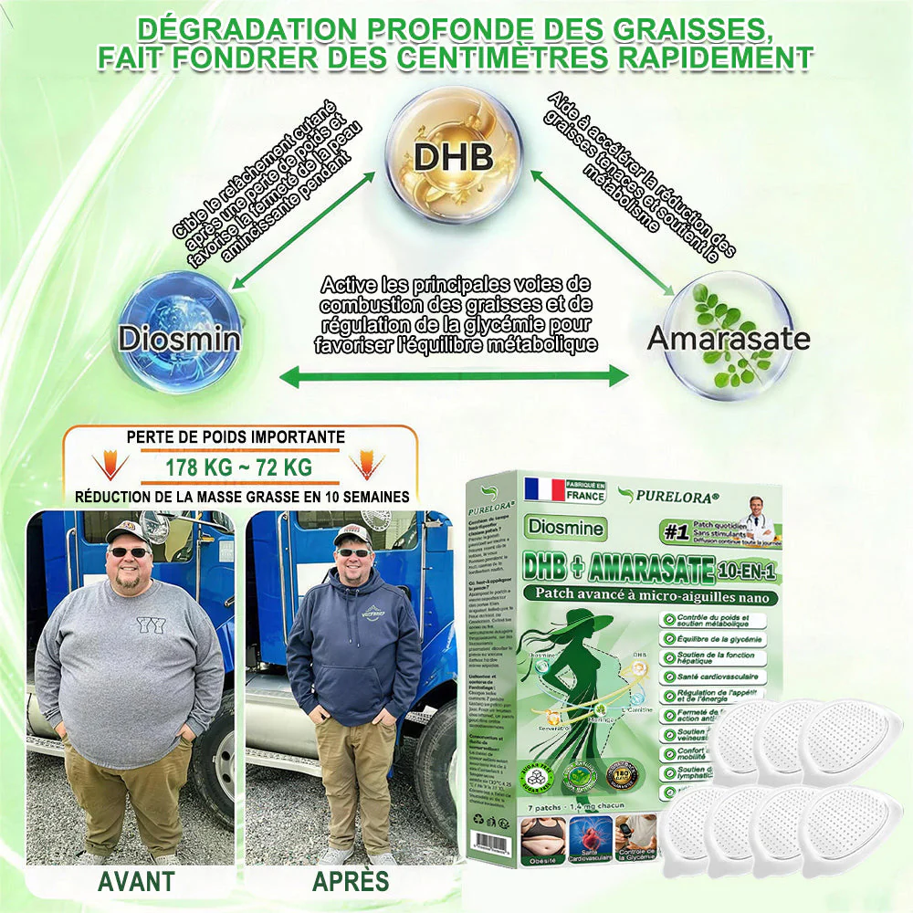 [𝗡𝗼𝘂𝘃𝗲𝗹𝗹𝗲 𝗙𝗼𝗿𝗺𝘂𝗹𝗲 𝗔𝗺é𝗹𝗶𝗼𝗿é𝗲] 🇫🇷𝐏𝐮𝐫𝐞𝐥𝐨𝐫𝐚® 𝐌𝐞𝐭𝐚𝐛𝐨𝐥𝐢𝐜 𝐌𝐚𝐭𝐫𝐢𝐱 – 𝐏𝐚𝐭𝐜𝐡 𝐍𝐚𝐧𝐨 à 𝐌𝐢𝐜𝐫𝐨𝐧𝐞𝐞𝐝𝐥𝐞𝐬 𝟏𝟎-𝐞𝐧-𝟏 𝐃𝐇𝐁 + 𝐀𝐦𝐚𝐫𝐚𝐬𝐚𝐭𝐞 - Image 10