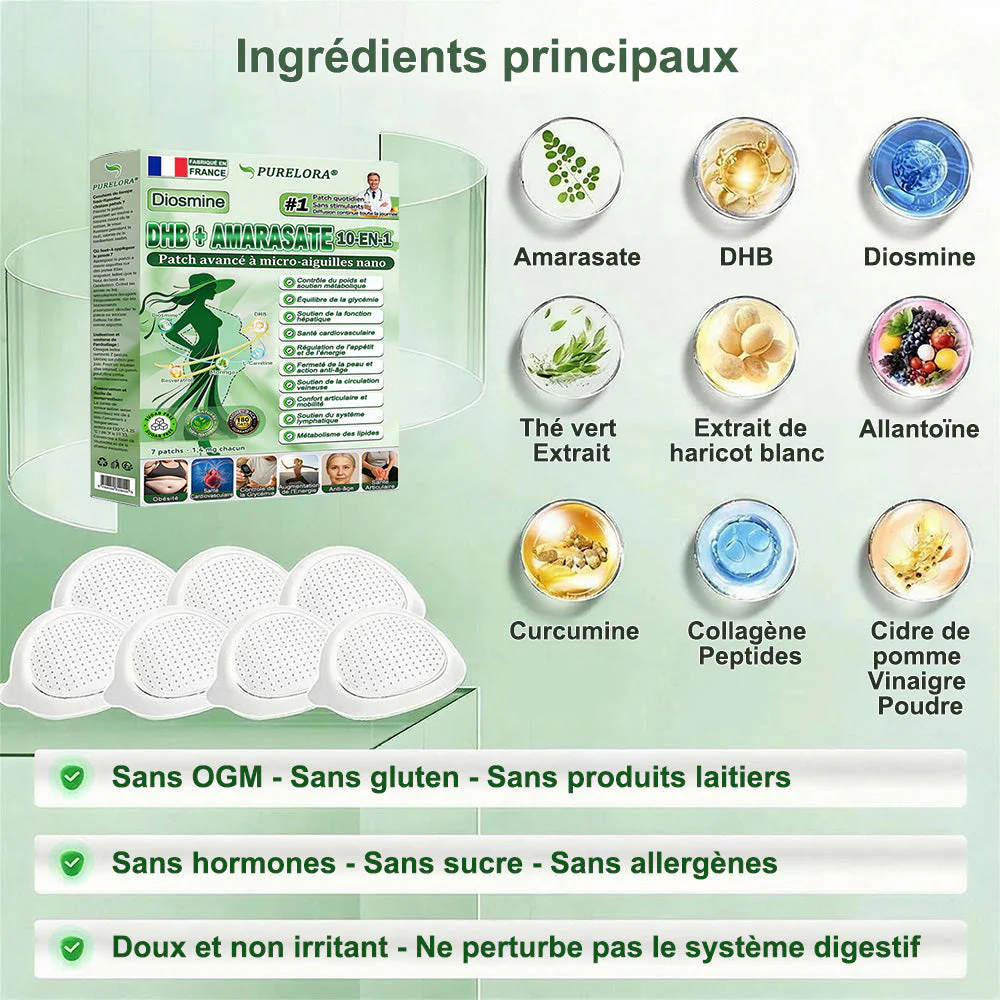 [𝗡𝗼𝘂𝘃𝗲𝗹𝗹𝗲 𝗙𝗼𝗿𝗺𝘂𝗹𝗲 𝗔𝗺é𝗹𝗶𝗼𝗿é𝗲] 🇫🇷𝐏𝐮𝐫𝐞𝐥𝐨𝐫𝐚® 𝐌𝐞𝐭𝐚𝐛𝐨𝐥𝐢𝐜 𝐌𝐚𝐭𝐫𝐢𝐱 – 𝐏𝐚𝐭𝐜𝐡 𝐍𝐚𝐧𝐨 à 𝐌𝐢𝐜𝐫𝐨𝐧𝐞𝐞𝐝𝐥𝐞𝐬 𝟏𝟎-𝐞𝐧-𝟏 𝐃𝐇𝐁 + 𝐀𝐦𝐚𝐫𝐚𝐬𝐚𝐭𝐞 - Image 7