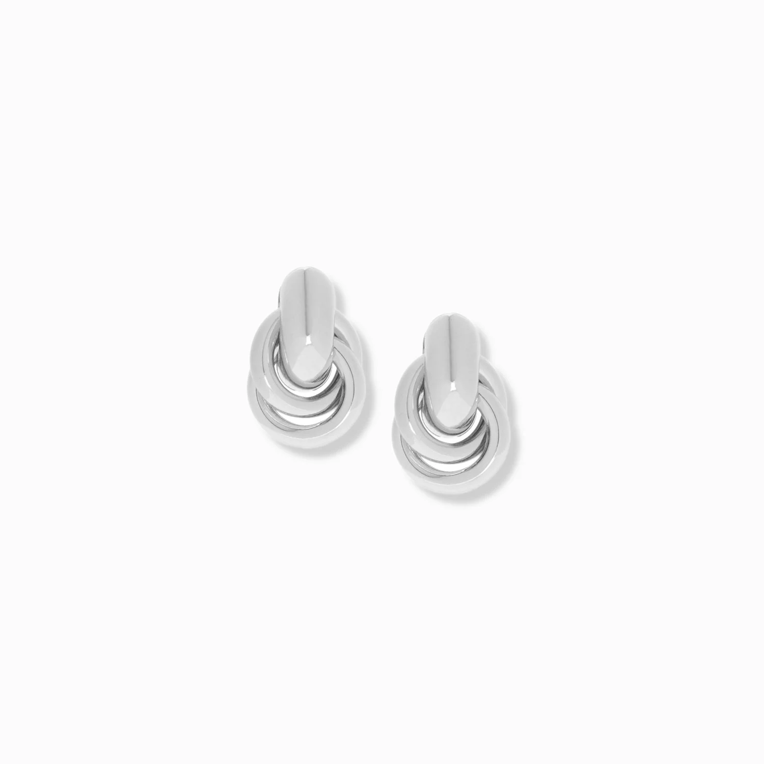 mini knot post earring - Image 3